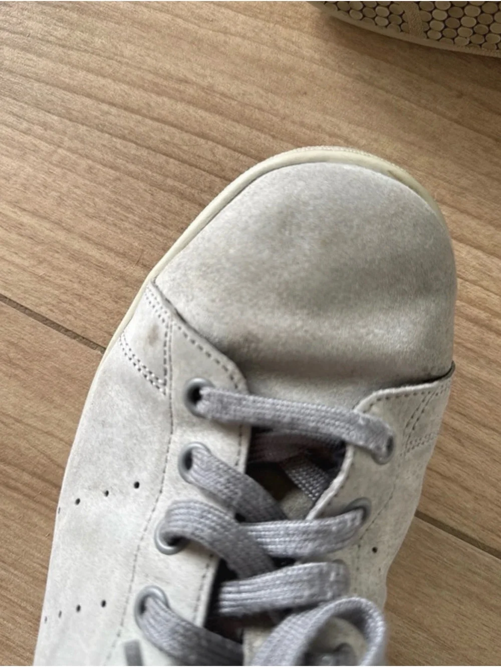 Adidas Stan Smith Men's Suede Gray Low Top Sneakers Streetwear Going Out